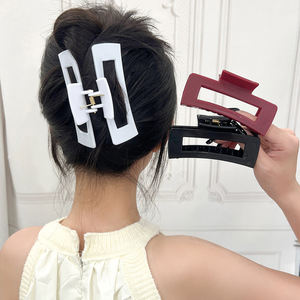 Weiche, flexible, nicht zerbrechliche Silikon-Haarspange für Damen, rutschfeste, bequeme Haarspange, starker Pferdeschwanzhalter für dünnes, dickes, lockiges Haar - Product Image 2