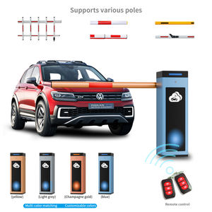XGY Smart Traffic Road Security Car Parking Lot Control de acceso 24V Motor <span class=keywords><strong>Sensor</strong></span> automático Rising Boom Barrier Gate con 2 controles remotos - Product Image 1