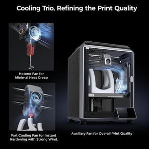 Creality K1C High Speed <b>3D</b> <b>Printer</b> Auto Leveling AI Camera Direct Drive Desktop <b>3D</b> <b>Printer</b> for Home Office Education - Product Image 6