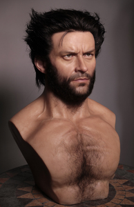 Busto de silicona Lobezno personaje <span class=keywords><strong>Marvel</strong></span> realista alto tamaño real - Product Image 2