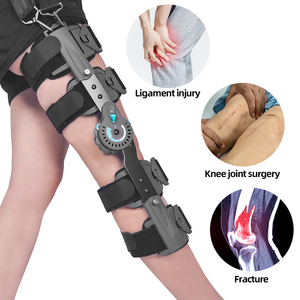 Rodillera deportiva vertical doble para adultos protección con bisagras OA rodillera ajustable ACL al por mayor - Product Image 4