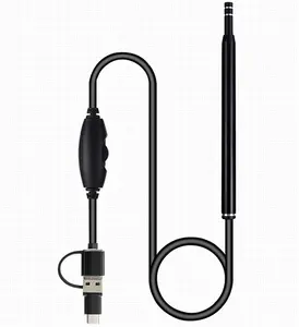 1.3MP 3 in 1 USB Type C Mini Visual Ent Edoscope Ear Clean Tool Microscope