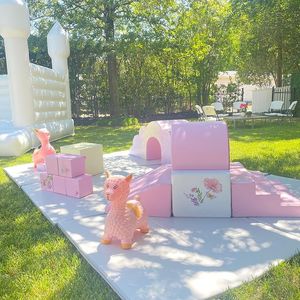 Nouveau design de vente en gros aire de jeux intérieure colorée aire de jeux souple bon marché pour enfants en plastique souple aire de jeux intérieure pour le shopping - Product Image 3