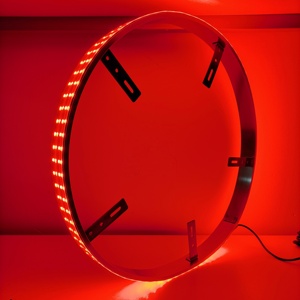 Kingshowstar LED <span class=keywords><strong>Quad</strong></span> Row Wheel Lights Truck Car Offroad Tire Light With RF controller Mounted 4-Row RGBW Wheel Rim Light Kit - Product Image 5