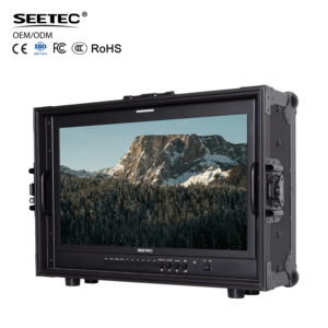 Seetec P215-9HSD-CO 21.5 "Multi-Format Broadcast Monitor, 3G-Sdi/Hdmi/Ypbpr/Av Input & Output, Loop-Through - Product Image 1