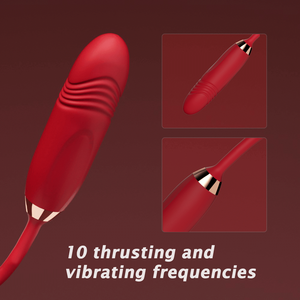 Vibrateur vibrant et tapotant 3-en-1 OEM de haute qualité, baguette vibrante AV, masseur pour femmes, jouets de plaisir pour adultes, fournisseur en gros - Product Image 5