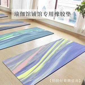 Tapis de yoga BOWL bicolore 183x68x0.5cm, double face antidérapant en caoutchouc naturel pour fitness et exercices - Product Image 4