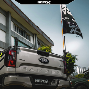 Système de montage de mât de drapeau double spécifiquement pour Ford Ranger <span class=keywords><strong>2022</strong></span> 2023 - Product Image 5