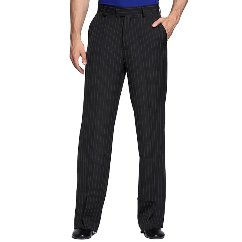 Men's Dance Pants Ballroom Latin Dance Standard Pants Men's Samba Rumba Dance Clothing