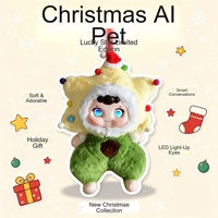 Robot en peluche IA éducatif et de divertissement, poupée musicale télécommandée, jouet en peluche pour Noël, cadeau d'anniversaire pour enfant