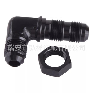 Connecteur de carburant automobile AN6 8 10, coude à 90 degrés en alliage d'aluminium pour remplacement et réparation - Product Image 1