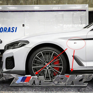 Emblema Lateral para Auto, Adhesivo con Logotipo para Serie M, X3, X6, M3, M5, M6, E46, E90, F30, G20, Fan Club - Product Image 2