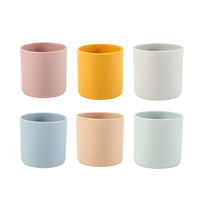 Ensemble de repas pour bébé et tout-petit en silicone de qualité alimentaire pour enfants, acier inoxydable 304, non toxique, écologique, imperméable, cuillère, fourchette, bol
