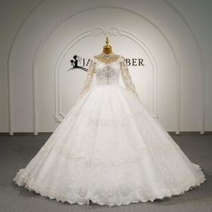 Lsg07 Modern Princess Ball Gown Quinceanera Bridal <b>Wedding</b> Dress Beaded Lace Appliques Glitter Tulle Candy Color for - Product Image 1