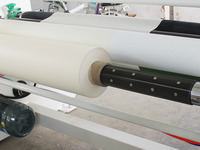 Machine de rembobinage automatique de ruban BOPP haute vitesse JCD avec moteur haute puissance, contrôle PLC, rembobineur de rouleaux de 1300 mm, garantie 1 an
