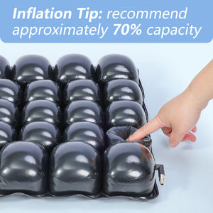 Coussin de siège <span class=keywords><strong>anti</strong></span>-<span class=keywords><strong>escarres</strong></span> gonflable pour personnes âgées avec <span class=keywords><strong>fauteuil</strong></span> <span class=keywords><strong>roulant</strong></span> pour les employés de bureau pour les conducteurs 18'' X 18'' - Product Image 5