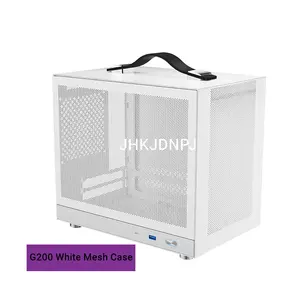 Mini portátil de escritorio ITX MESH Case Chasis G200 Soporte Tarjeta gráfica de 275mm en stock