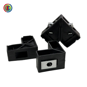 Angoli di collegamento in plastica dal Design moderno <span class=keywords><strong>per</strong></span> porte in lega di alluminio <span class=keywords><strong>serramenti</strong></span> in <span class=keywords><strong>ferro</strong></span> resistente materiale in vetro a vite - Product Image 1