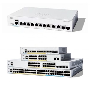 สวิตช์เครือข่ายอีเธอร์เน็ตแบบจัดการได้ Cisco 1300 ซีรีส์ รุ่น C1300-8T-E-2G ใหม่เอี่ยม พร้อมพอร์ต 8 กิกะบิต SFP+ Uplinks และ POE - Product Image 1