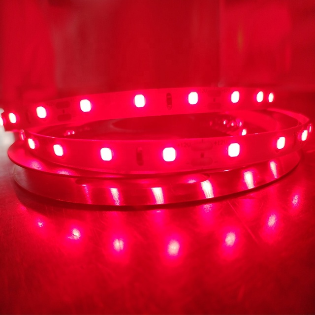 Dual Wavelength 660NM 670NM 850NM Red Light Led Strips DC 12V 24V 60led 120led