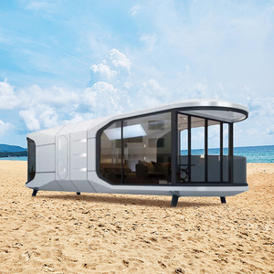 Sistema inteligente de lujo para el hogar 2025, nuevo modelo prefabricado, casa móvil, Hotel, casa, contenedor, casa, cápsula espacial - Product Image 2