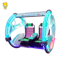 HAOJILE Amusement Park Happy Swing Car 360 Rolling Ride Fun-Bar Véhicule pour enfants Playtime Intérieur/Extérieur en vente
