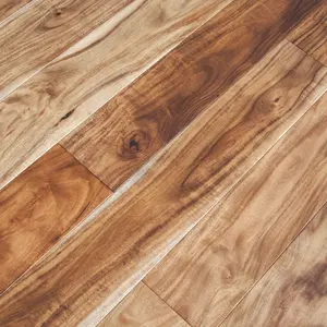 Hardwood Flooring Price Natural Color Smooth Surface Short Leaf Acacia Hardwood Flooring