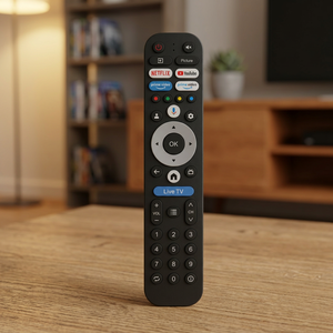 Téléviseur intelligent QD-Mini LED Ultra HD 4K 65 pouces 65UHDGMMWBIQ avec télécommande vocale sans fil à code fixe, portée de 8 mètres, piles AAA - Product Image 3
