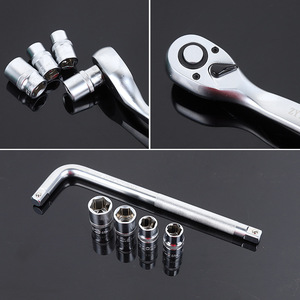 ZYTOOLS Socket Wrench Set 8-32mm Metric Hexagon Chrome Plated CR-V Alloy Steel DIY Tools - Product Image 5