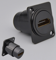 Vente directe du fabricant Connecteurs étanches à montage sur panneau USB RJ45 HDMI sans adaptateur de fil