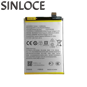 SINLOCE Usine de Batteries de téléphone portable portable de haute qualité en gros pour <span class=keywords><strong>OPPO</strong></span> <span class=keywords><strong>A74</strong></span> <span class=keywords><strong>4G</strong></span> F19 A95 Reno 6 Lite CPH2365 BLP851 - Product Image 1