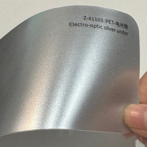 Vinilo Adhesivo para Envoltura de Autos, Color Plateado Metálico Satinado, Venta al Por Mayor, Adhesivo para Cambiar el Color de la Carrocería del Vehículo - Product Image 4