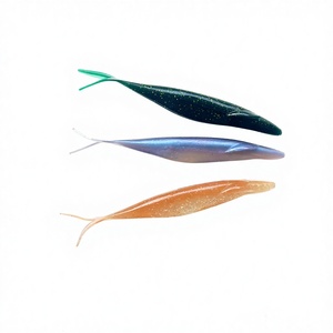 Leurre souple HOWELL Fork Tail, appât souple <span class=keywords><strong>de</strong></span> style américain pour eau salée et eau douce, pour le bar, le <span class=keywords><strong>poisson</strong></span> mandarin, le culter, le <span class=keywords><strong>poisson</strong></span> jaune - Product Image 5