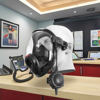 Casque de communication à conduction osseuse avec bouton PTT, connectable à un talkie-walkie, communication d'urgence