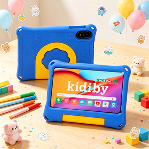 Tablette éducative 8 pouces Android 15 de haute qualité, <span class=keywords><strong>moins</strong></span> chère, processeur Quad-core, fonction antichoc, étui de protection intégré - Product Image 1