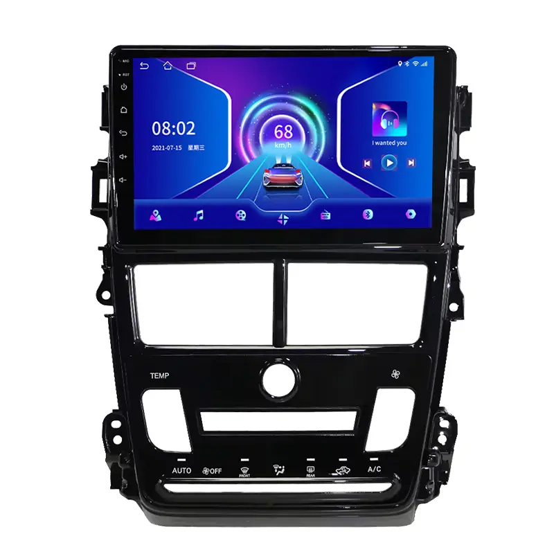 Автомобильный мультимедийный плеер для VIOS/YARiS L 2018 + мультимедийный автомобильный Радио плеер навигация GPS аудио Carplay интеллектуальная система WIFI