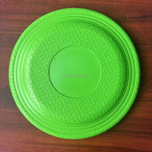 Juguetes Masticables para Mascotas de Espuma EVA Personalizables e Indestructibles de 23 cm, Disco Volador Interactivo Multicolor, Juguetes de Entrenamiento para Perros al Aire Libre - Product Image 6