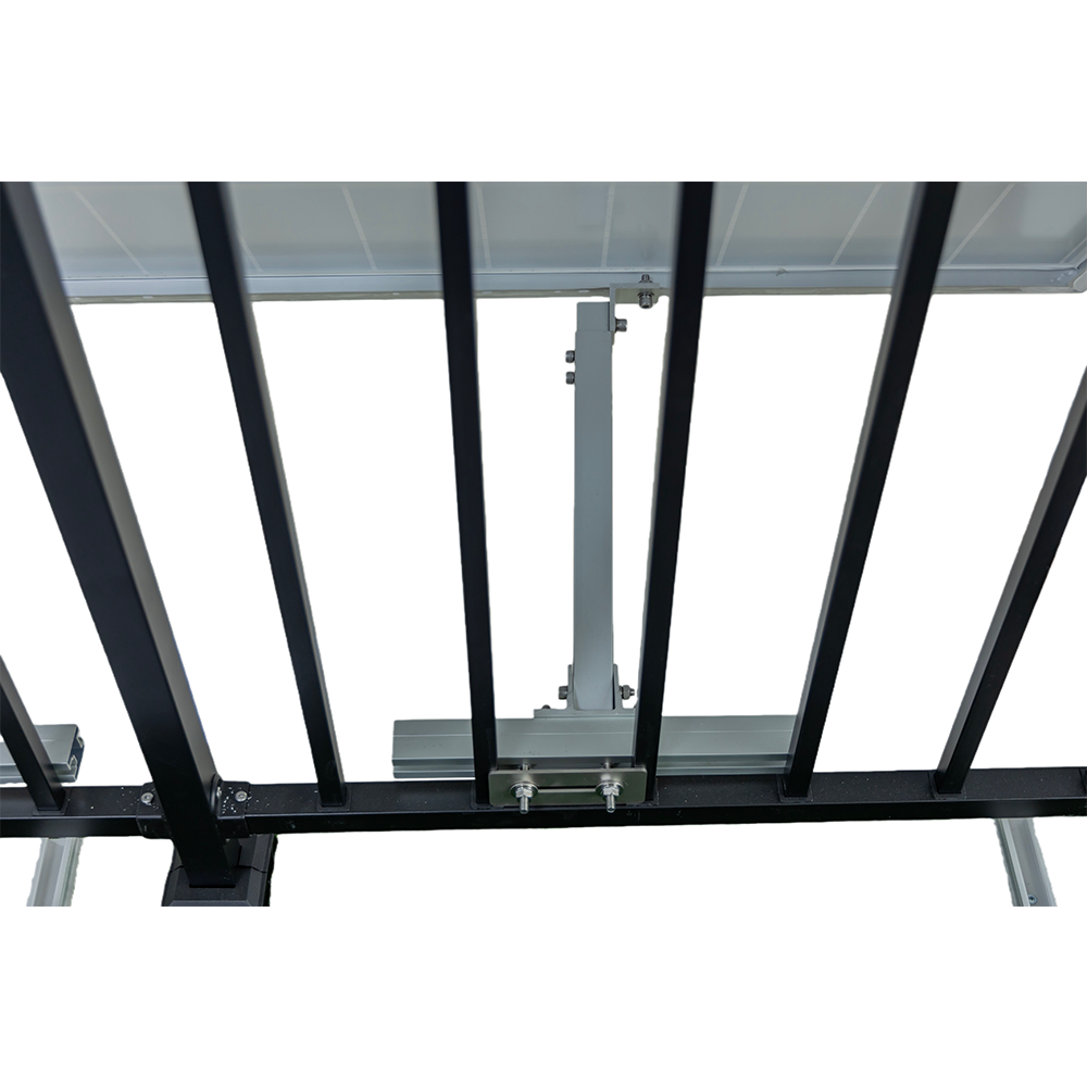 Adjustable Angle Solar Mounting Kit Rooftop Aluminium Solar Solar Panel Mounting System Bracket for Balcony Railing · image 3