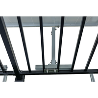 Kit de montage solaire à angle réglable pour toit, support de panneau solaire en aluminium pour balcon
