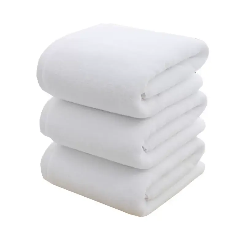 White 100% Cotton 5 Star Luxury Hotel Bath Towel Sets /Hand Towels/Face Towel/Handuk