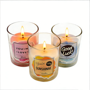 <span class=keywords><strong>Bougie</strong></span> parfumée en cire de soja naturelle dans un bocal en <span class=keywords><strong>verre</strong></span> <span class=keywords><strong>Grossiste</strong></span> LITBRIGHT Fabricant Parfum Parfum Maison Hôtel Bougies parfumées - Product Image 3