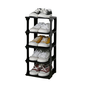 Jinsheng <b>Shoe</b> Rack Stackable Plastic Multi Layer <b>Storage</b> For Bedroom Living Room - Product Image 5