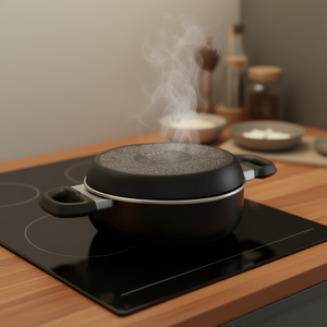 Olla para Asar Silit 20 cm, Línea Modesto, Negra, Hecha en Alemania - Product Image 3