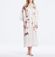 Peignoir Long pour femmes, en soie, tenue de soirée décontractée, pour mariée, idéal pour un mariage