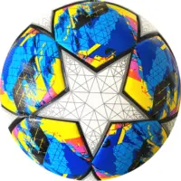 Balles de football professionnelles à liaison thermique, ballon de football taille 5, ballon de football personnalisé en PVC PU