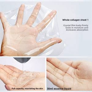 Produits de soin de la peau coréens Masque en cristal de collagène Masque en <span class=keywords><strong>gel</strong></span> clair à l'acide hyaluronique Masque en <span class=keywords><strong>gel</strong></span> Masque hydratant Masque en feuille Masque pour le visage - Product Image 5