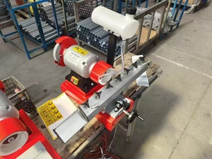 NEWEEK Pequeña Rectificadora de Acero de Alta Velocidad de Doble Empuje con Ángulo Ajustable para Herramientas de Cepillado, Producto de Alta Calidad - Product Image 2
