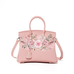 Sac à main pour femme en cuir de vachette pleine fleur Togo, grande capacité, simplicité urbaine, boucle argentée, tailles 20, 25, 30 cm - Product Image 3