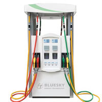 Machine de distribution de carburant de buse de pompe de station-service personnalisée Bluesky pour un ravitaillement pratique
