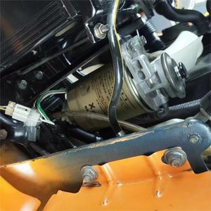 Chariot élévateur diesel d'occasion de qualité supérieure, 3 tonnes, moteur japonais, mât triplex, extérieur, 6 m - Product Image 6